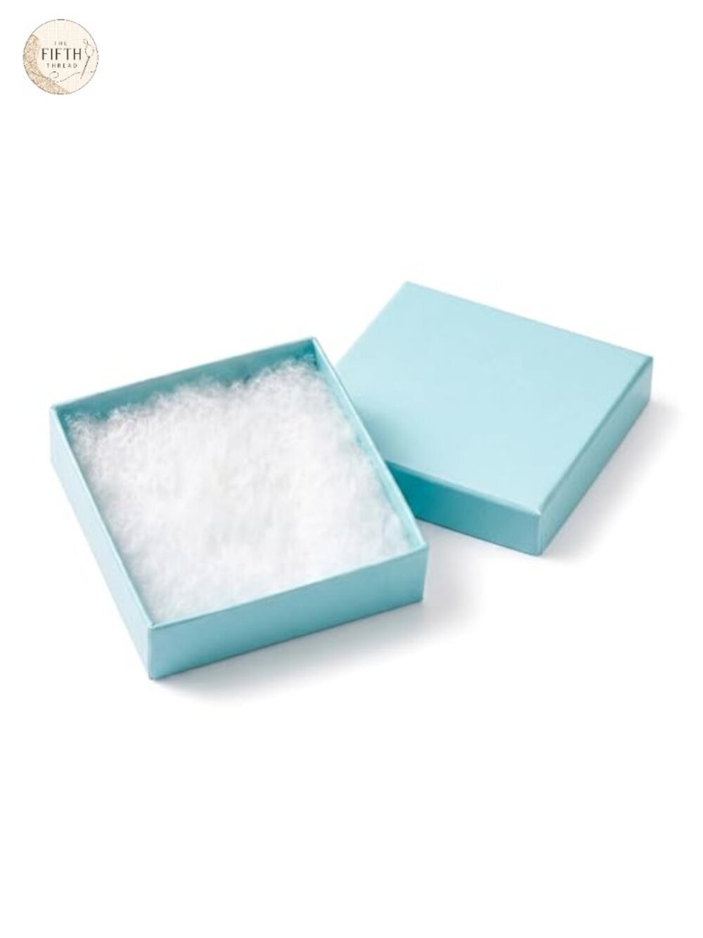 Cardboard Jewelry Gift Boxes with Inserts – 100 Pack, Square 3.5"
